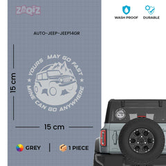 Proud Jeep Enthusiast Adventure Decal