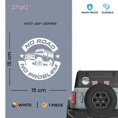 Jeep Off-Road Adventure Car Sticker