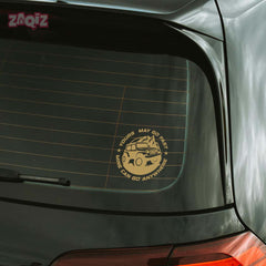 Proud Jeep Enthusiast Adventure Decal