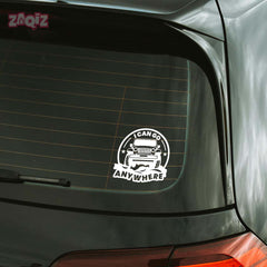 High-Quality Jeep Decal for Off-Roading