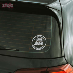 Durable Jeep Decal for Adventure Lovers