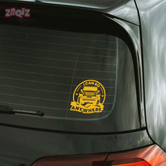 High-Quality Jeep Decal for Off-Roading