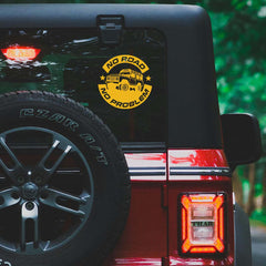 Jeep Off-Road Adventure Car Sticker