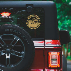 Jeep Off-Road Adventure Car Sticker