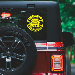 Classic Jeep Life Sticker for Vehicles