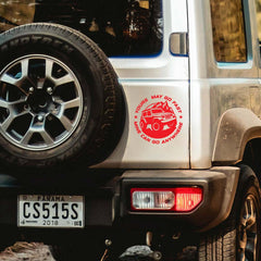 Proud Jeep Enthusiast Adventure Decal