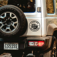 Bold Jeep Adventure Sticker for SUVs