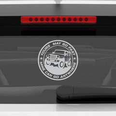 Off-Road Legend Jeep Life Sticker