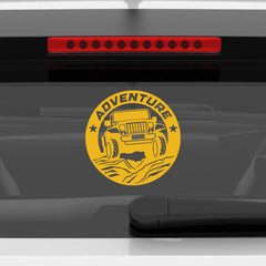 Jeep Lover Emblem for Road Trips