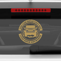 Classic Jeep Life Sticker for Vehicles