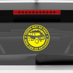 Durable Jeep Shield Sticker for Off-Roaders