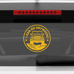 Proud Jeep Owner Sticker for Vehicles