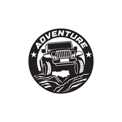 Jeep Lover Emblem for Road Trips