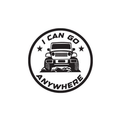 Durable Jeep Decal for Adventure Lovers