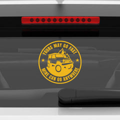 Bold Design Jeep Adventure Badge Sticker