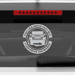 Classic Jeep Life Sticker for Vehicles