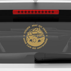 Proud Jeep Enthusiast Adventure Decal