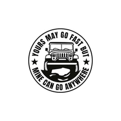 Stylish Jeep Logo Decal for SUVs