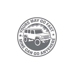 Durable Jeep Shield Sticker for Off-Roaders