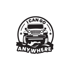 High-Quality Jeep Decal for Off-Roading