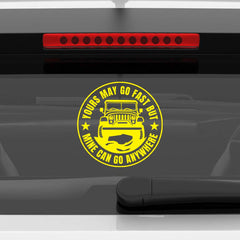 Stylish Jeep Logo Decal for SUVs
