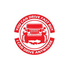 Classic Jeep Life Sticker for Vehicles