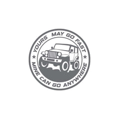 Off-Road Legend Jeep Life Sticker