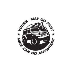 Proud Jeep Enthusiast Adventure Decal