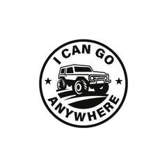 Bold Jeep Adventure Sticker for SUVs