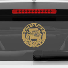 Jeep Lover Emblem for Road Trips