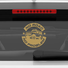 Jeep Off-Road Adventure Car Sticker
