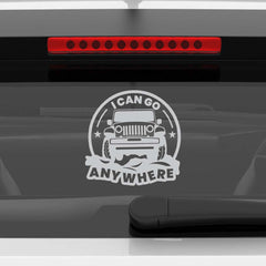 High-Quality Jeep Decal for Off-Roading