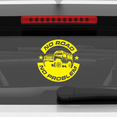 Jeep Off-Road Adventure Car Sticker
