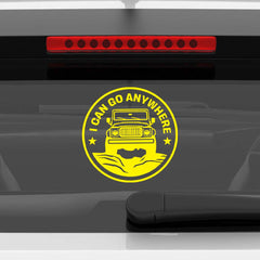 Proud Jeep Owner Sticker for Vehicles