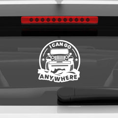 High-Quality Jeep Decal for Off-Roading