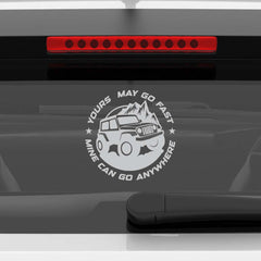 Proud Jeep Enthusiast Adventure Decal