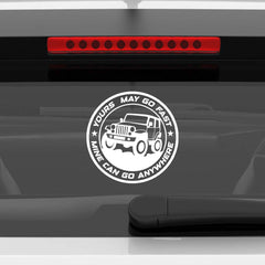 Off-Road Legend Jeep Life Sticker