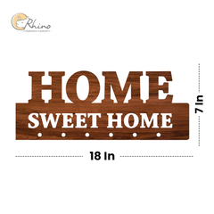 Home Sweet Home Wall Mounted Key Holder