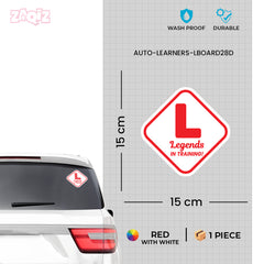 Drive Slow, I'm Still in Training