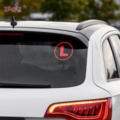 Drive Smart: Learner ‘L’ Sticker Pack