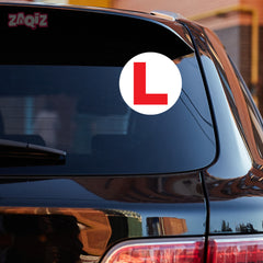 Zaqiz Sticker Premium L Board Stickers – Perfect for New Drivers