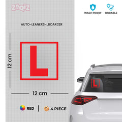 Zaqiz Sticker L Board for Cars & Bikes – Premium Quality