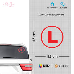 Show You’re Learning: L Plate Sticker Collection