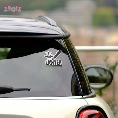 Lawyer Symbol Tag for Vehicle Windows – Rhino Industries