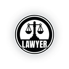 Justice Advocate Sticker for Vehicles