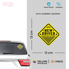 Bright L Board Decal for Learning Drivers