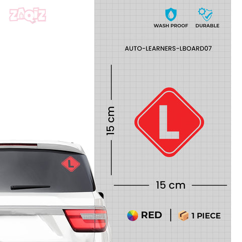 High-Visibility L Board Sticker for Beginners – Rhino Industries