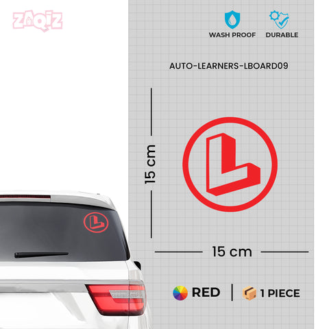 Compact L Board Sticker for Cars – Rhino Industries