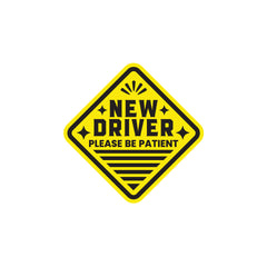 Bright L Board Decal for Learning Drivers