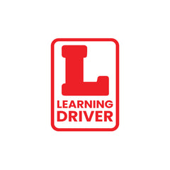 Durable Learner L Board Sticker for Vehicles